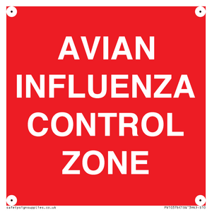 AVIAN INFLUENZA CONTROL ZONE